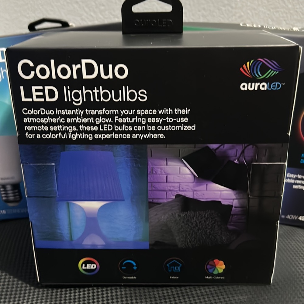 ColorDuo multicolor LED light bulbs - Picture 2 of 4